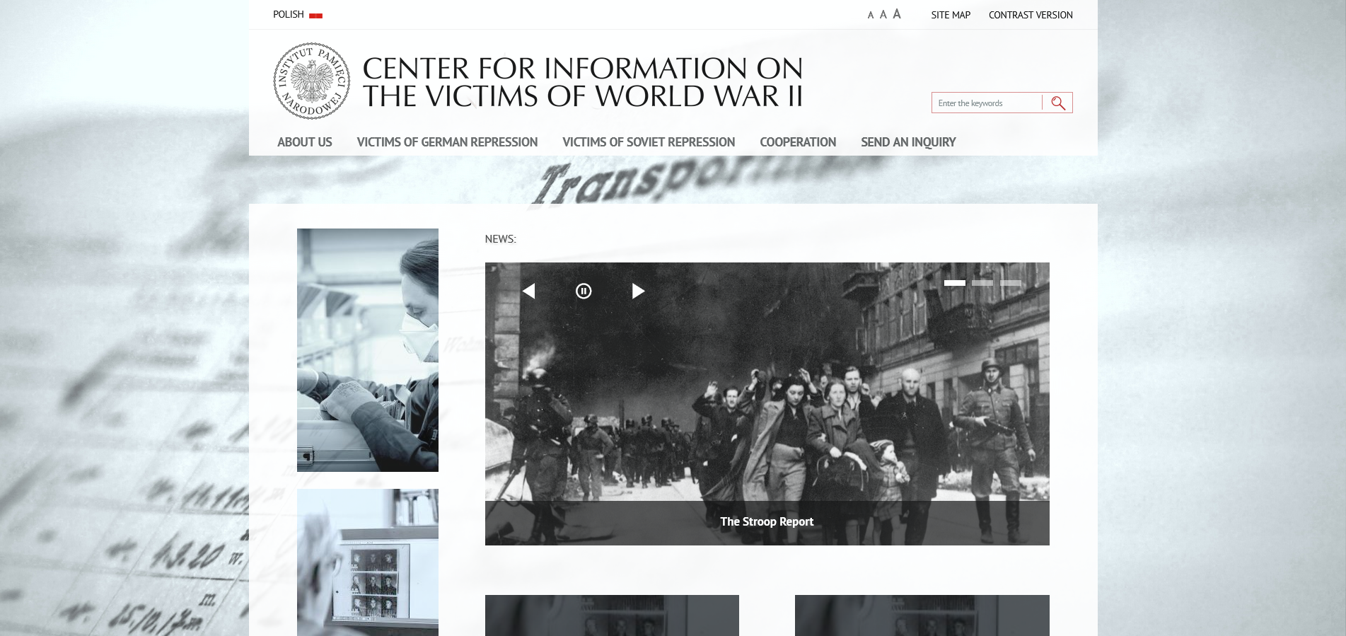 The Center for Information on Victims of WWI